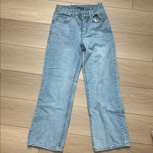 SHEIN Light Blue Boyfriend Jeans